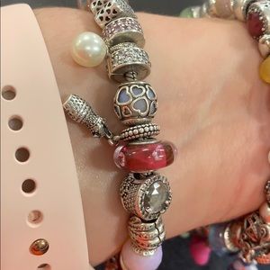Authentic Pandora Bracelet w/charms